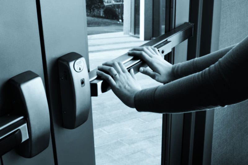 Doors & Window Glass Repair Company Panic bar installation - Alexandria, VA