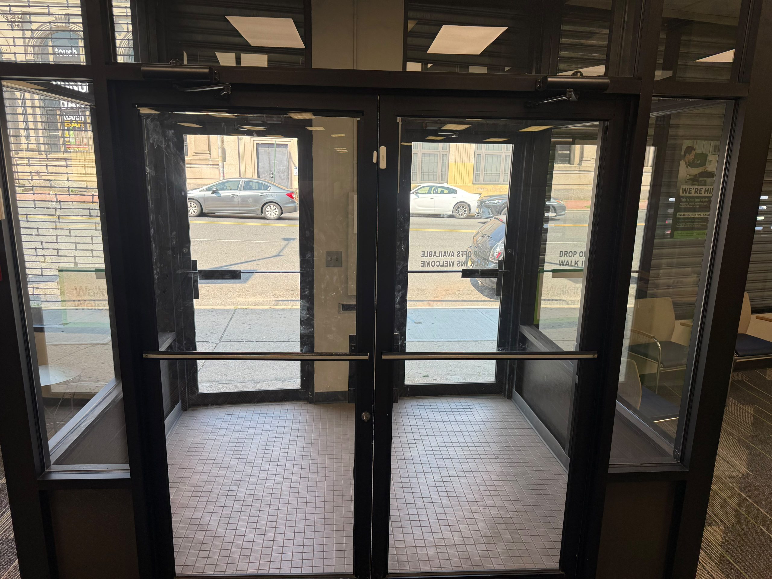 Storefront glass replacement in Alexandria VA
