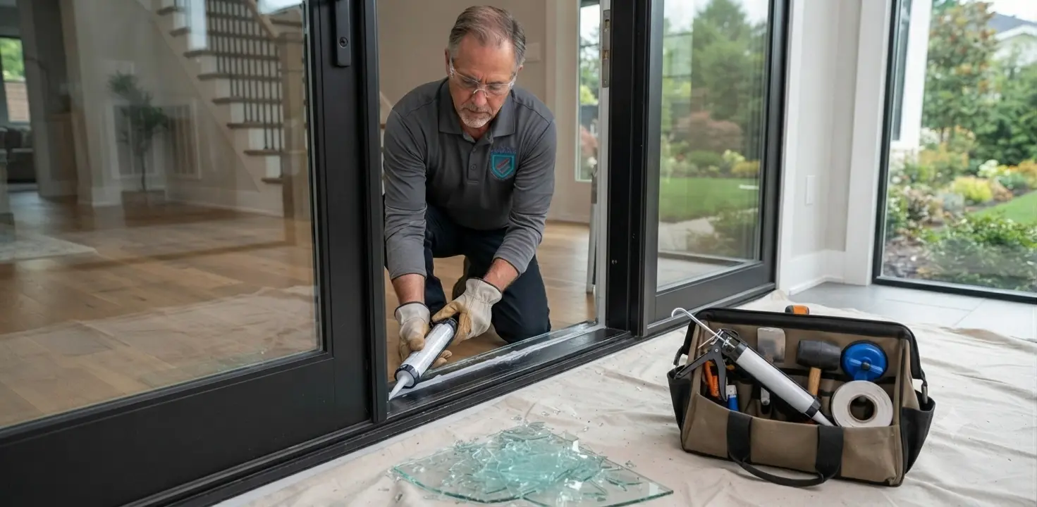 emergency glass repair - broken window needing fast protection